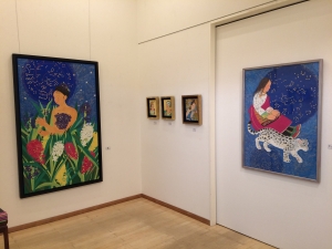 竹内淳子展会場