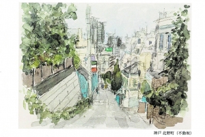 24伊藤隆展 ー町並彩歩ー 画像面