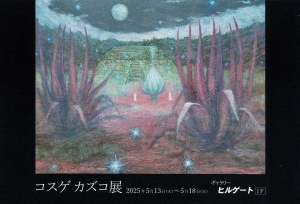 25コスゲカズコ展 画像面